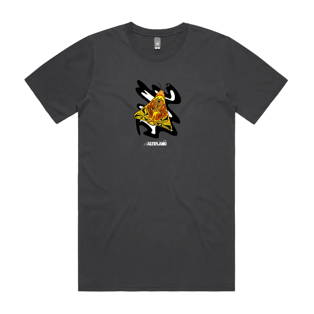 Faded Black front flat lay