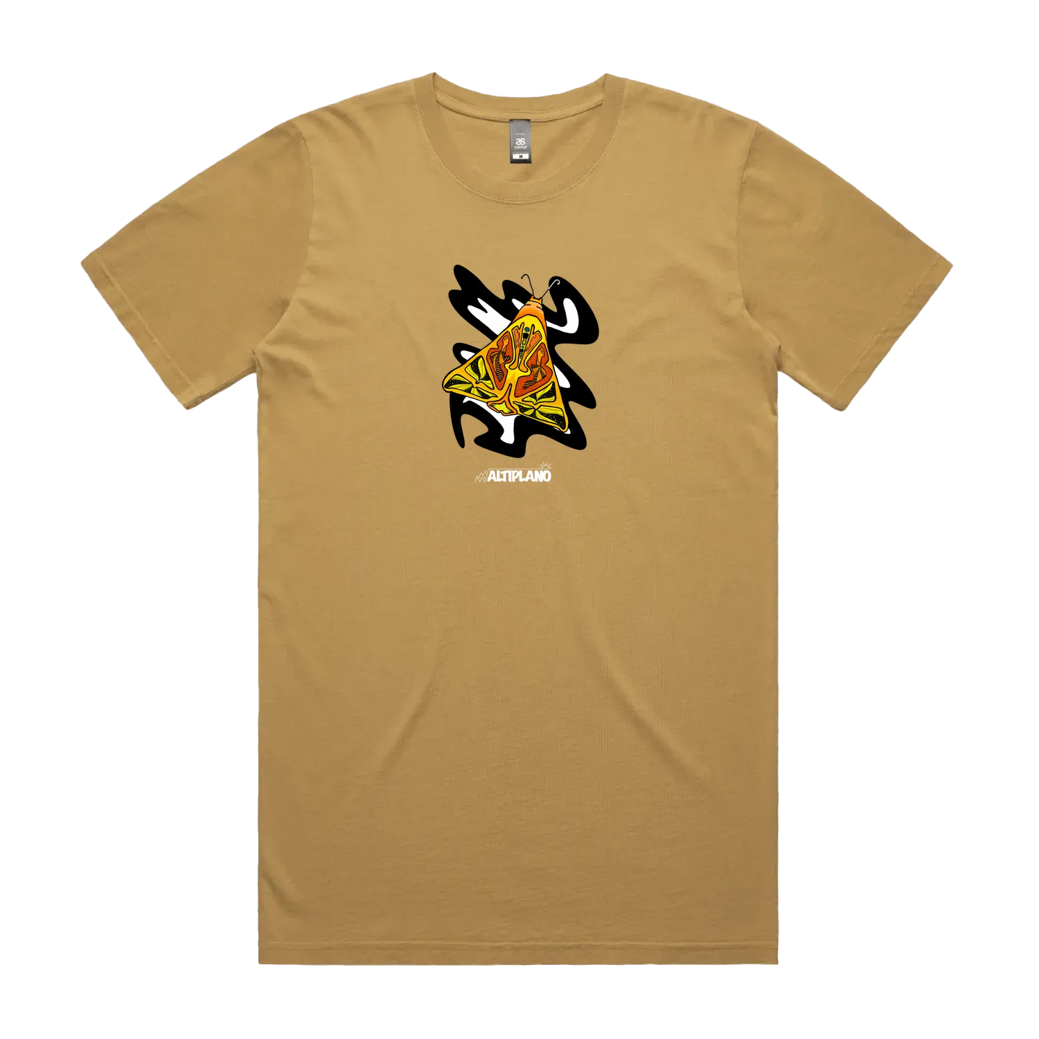 Faded Mustard front flat lay