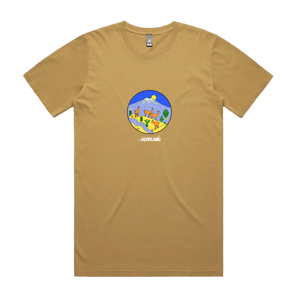 Faded Mustard front flat lay