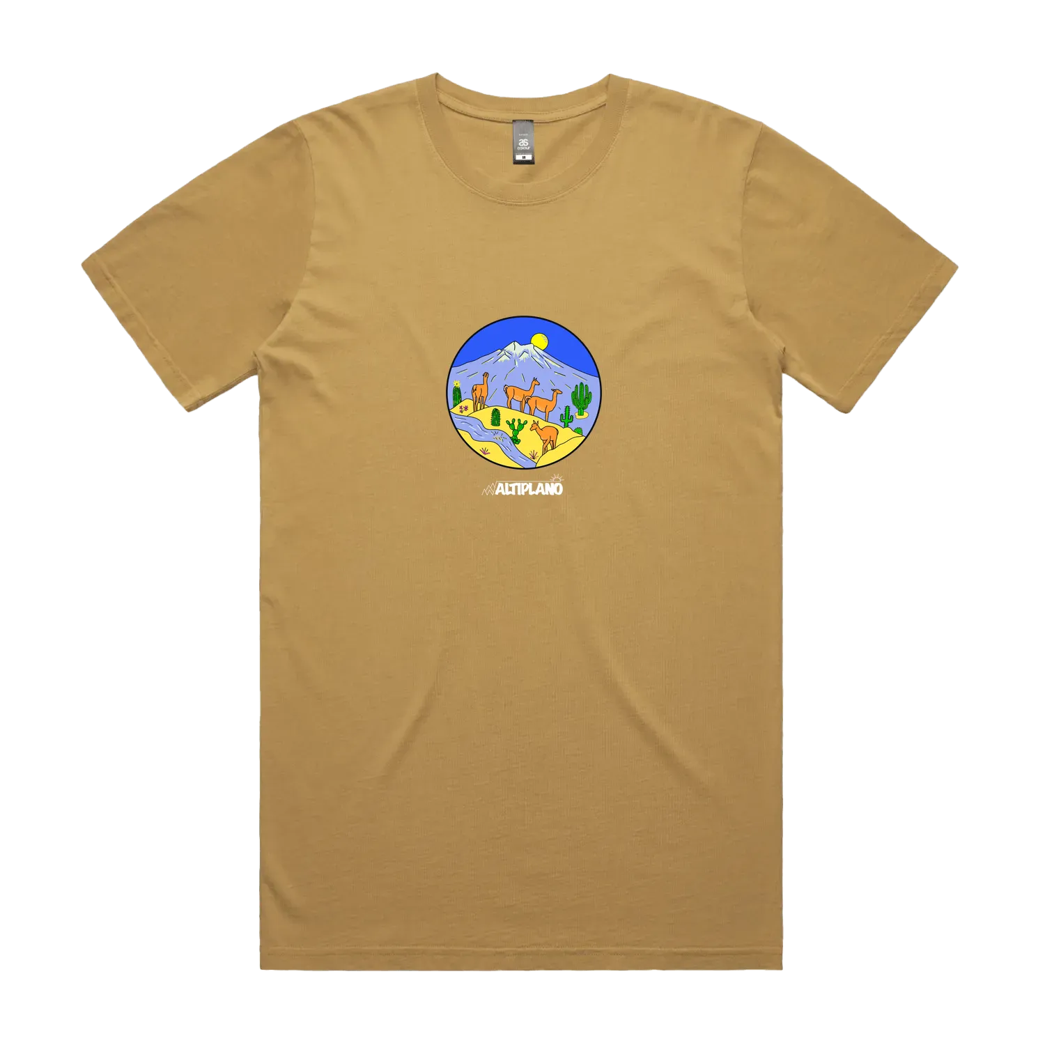 Faded Mustard front flat lay