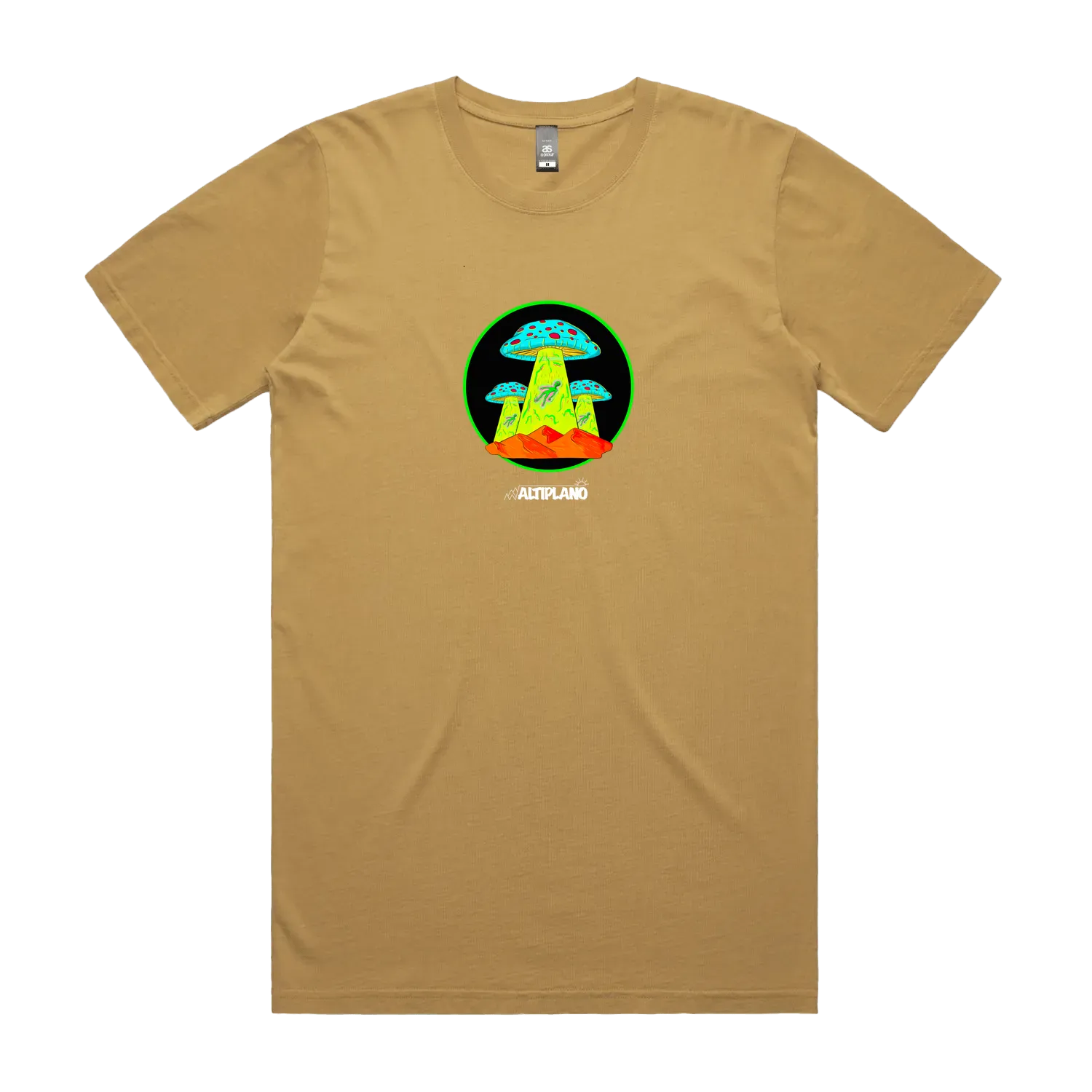 Faded Mustard front flat lay