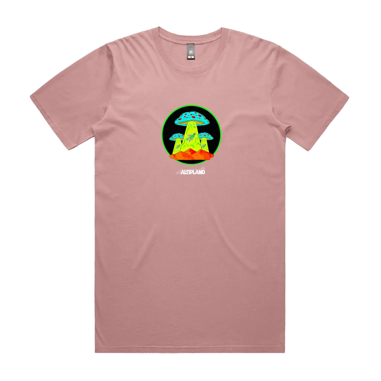 Faded Rose front flat lay