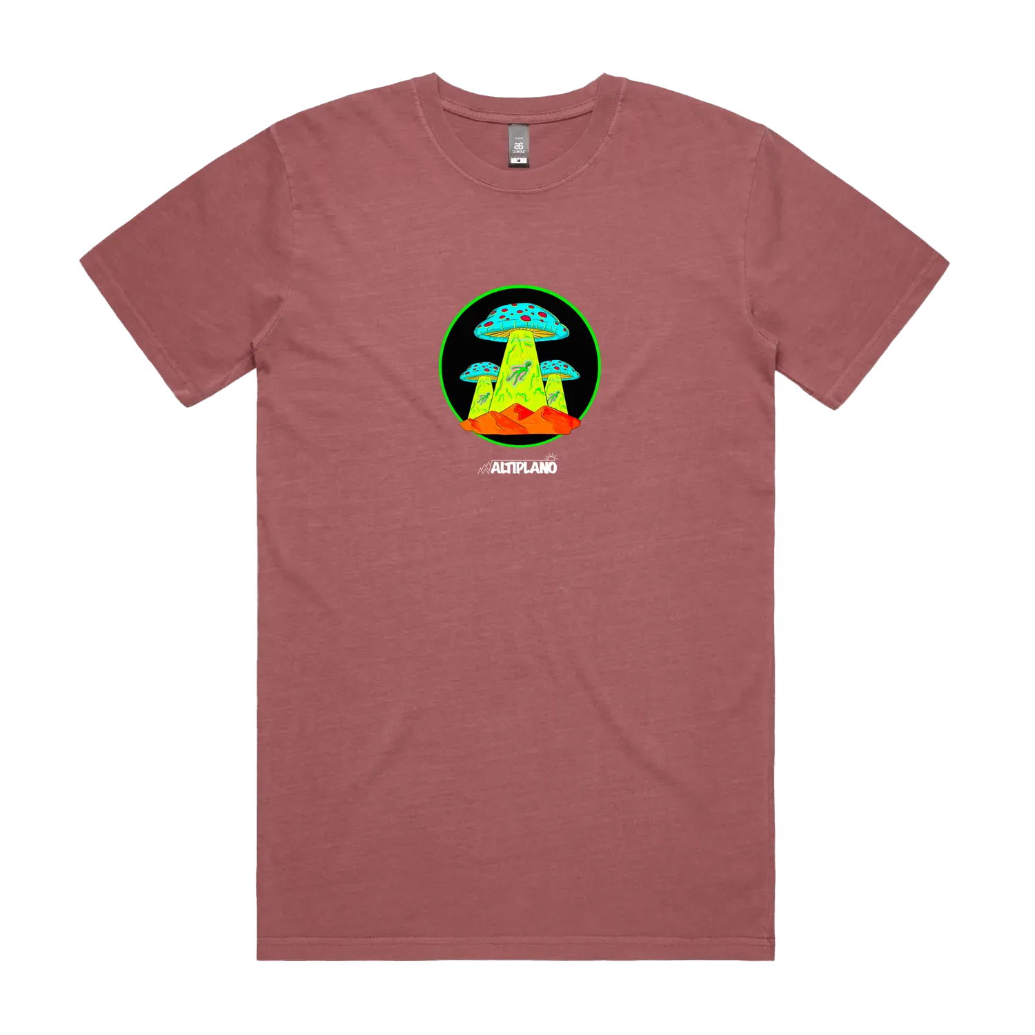 Faded Wine front flat lay