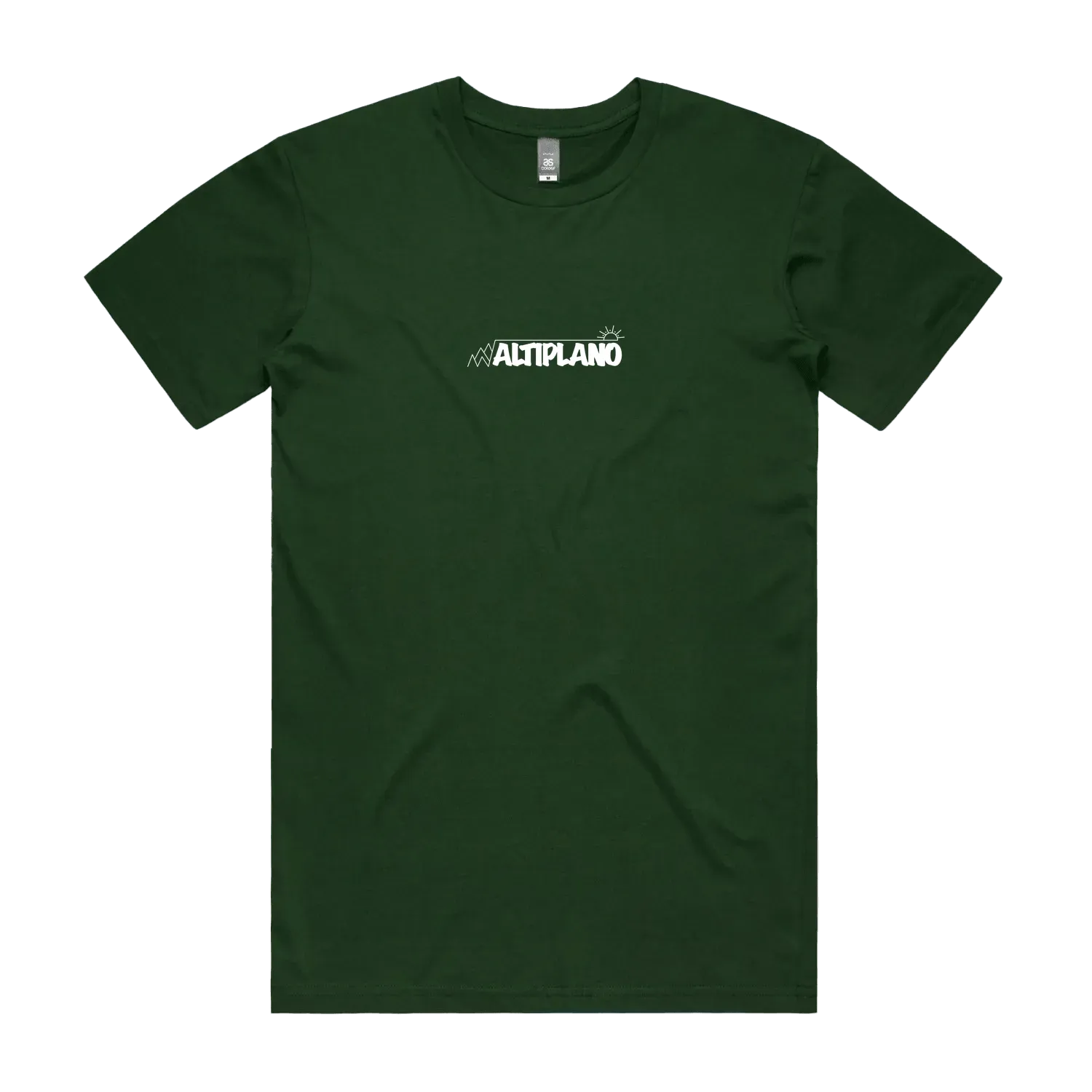 Altiplano Lion Fish graphic tee in Forest Green - front print