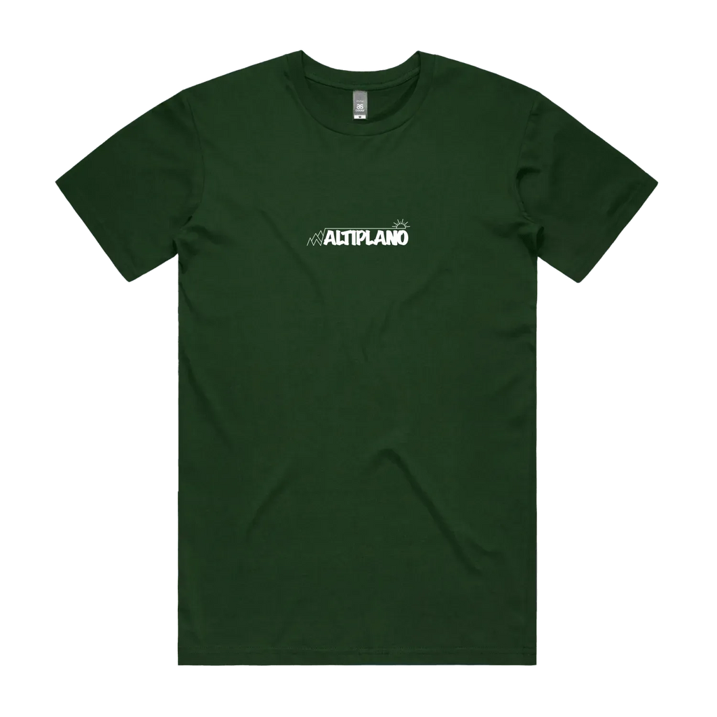 Forest Green front flat lay
