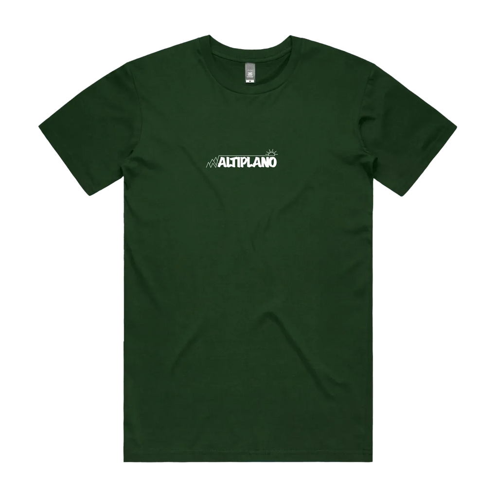 Forest Green front flat lay