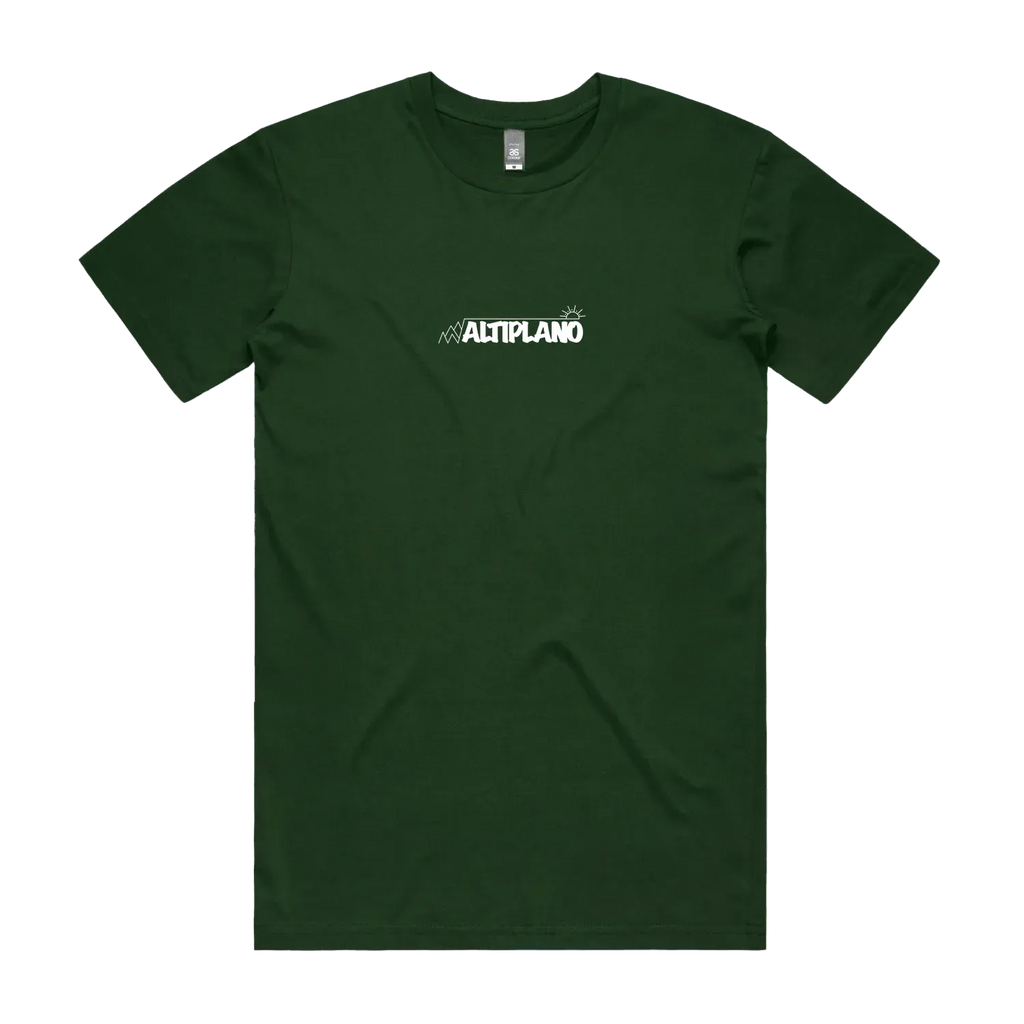 Forest Green front flat lay