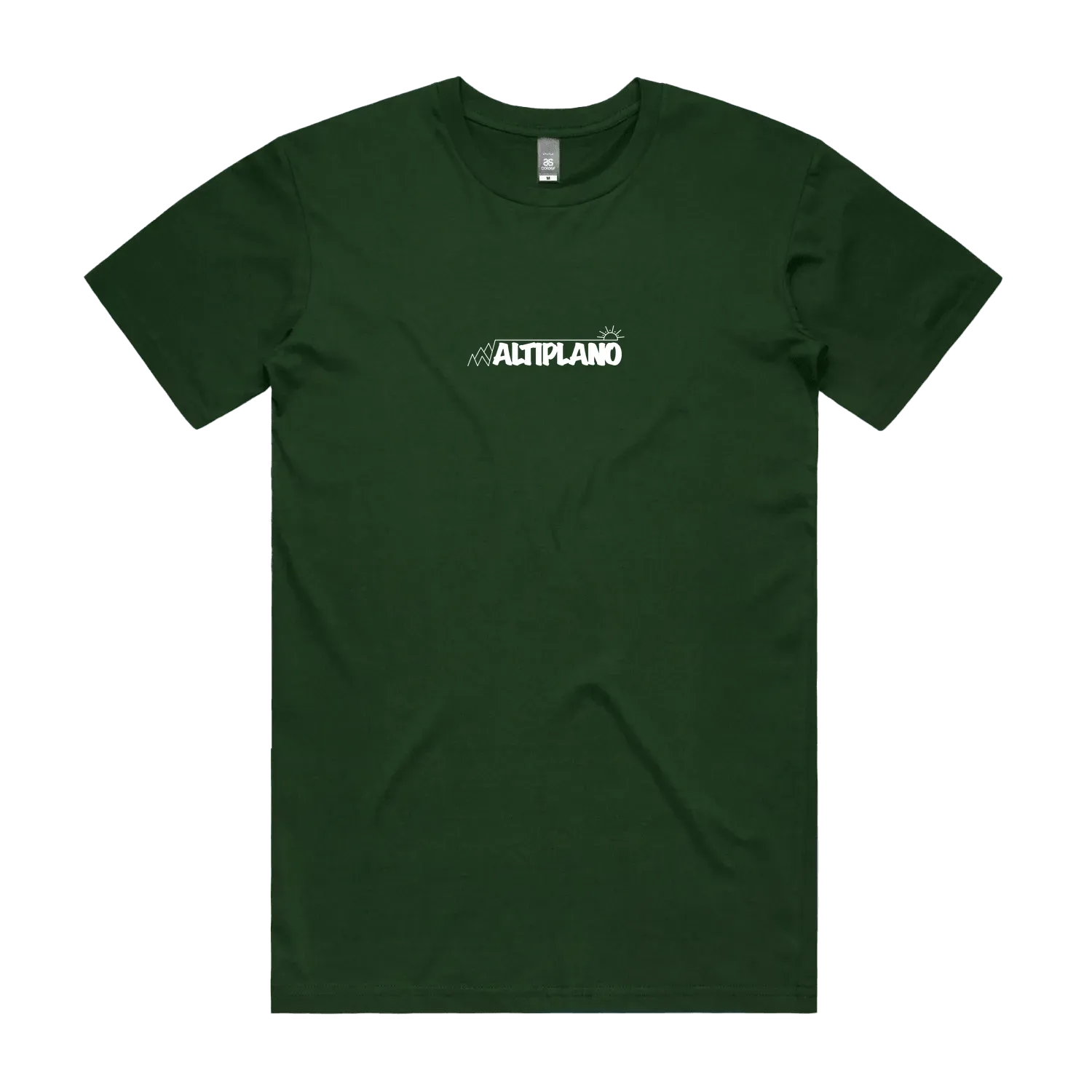 Forest Green front flat lay