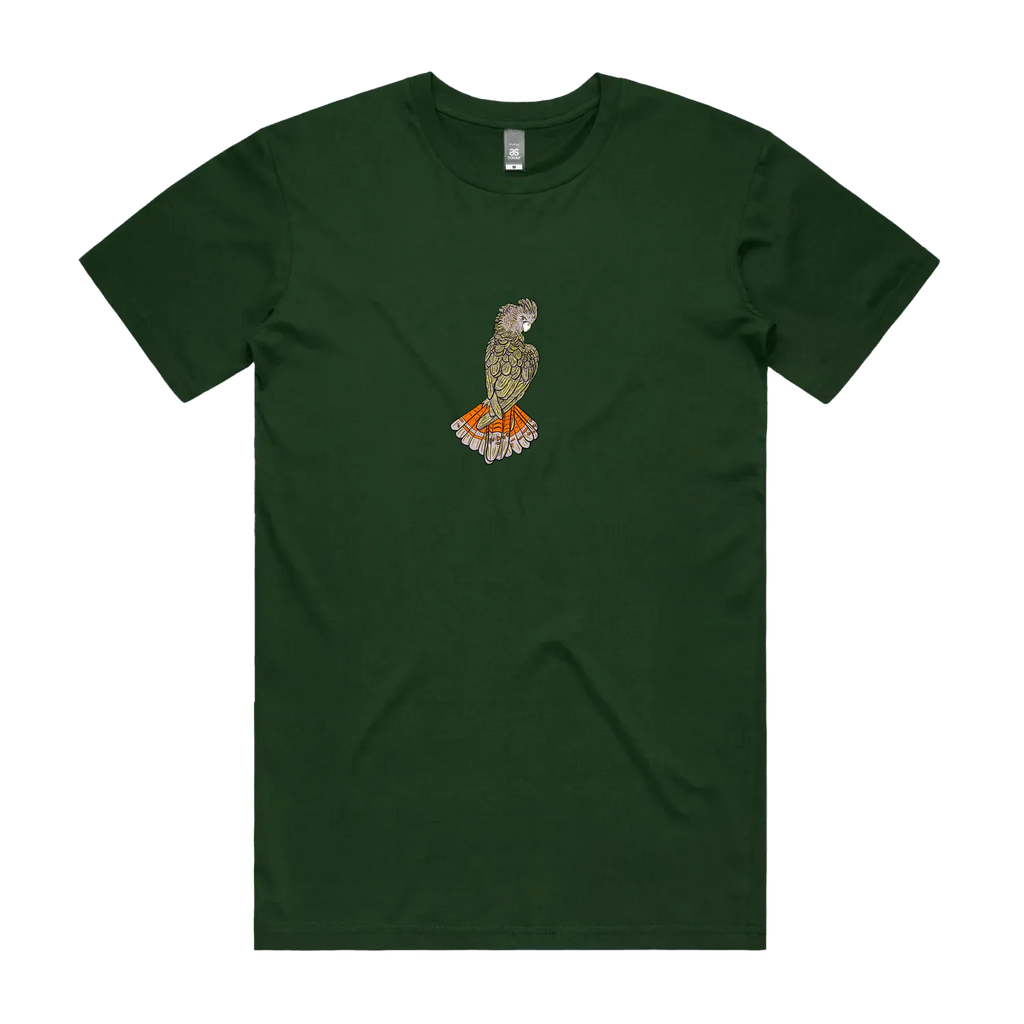 Forest Green front flat lay