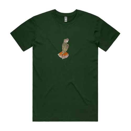 Forest Green front flat lay