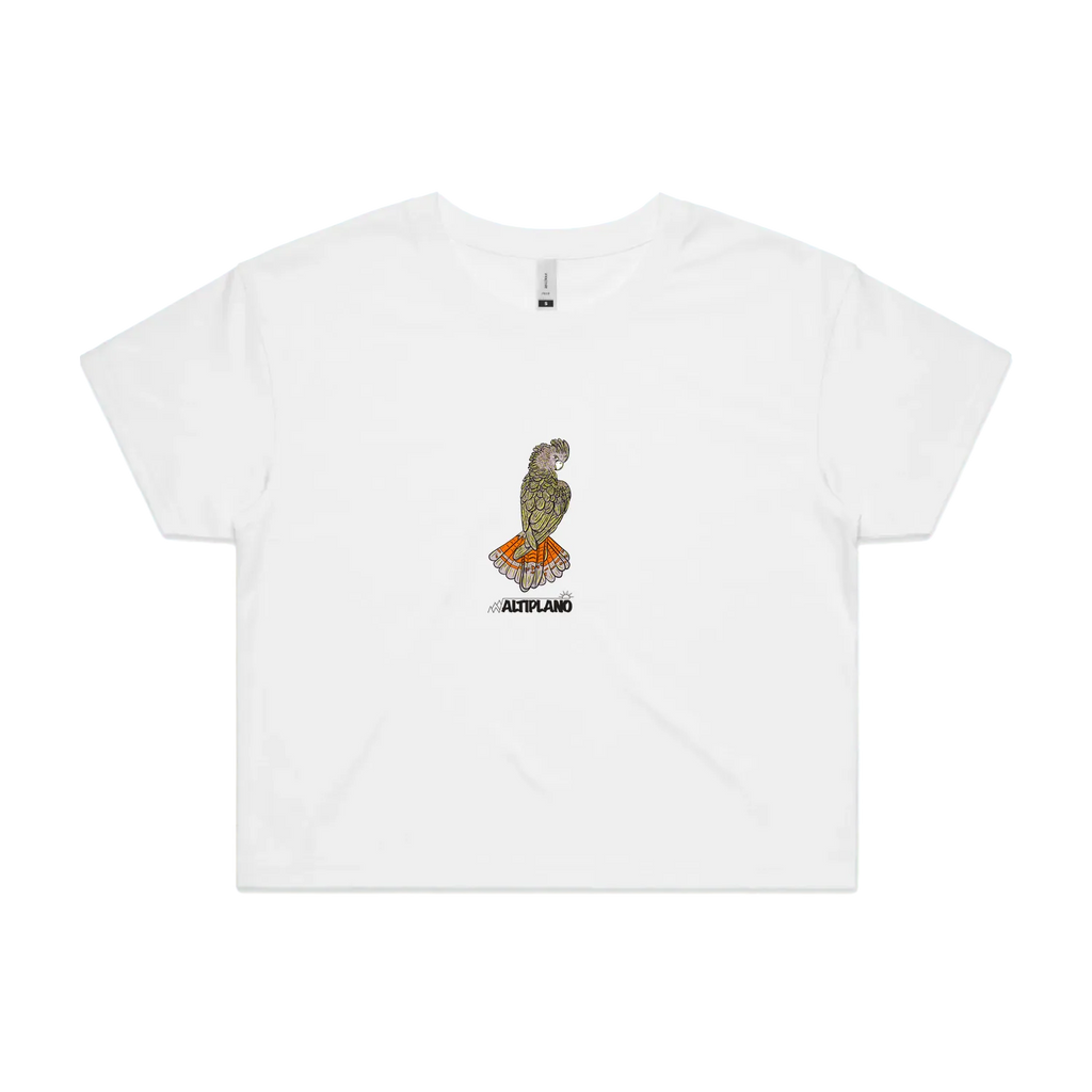 White front flat lay