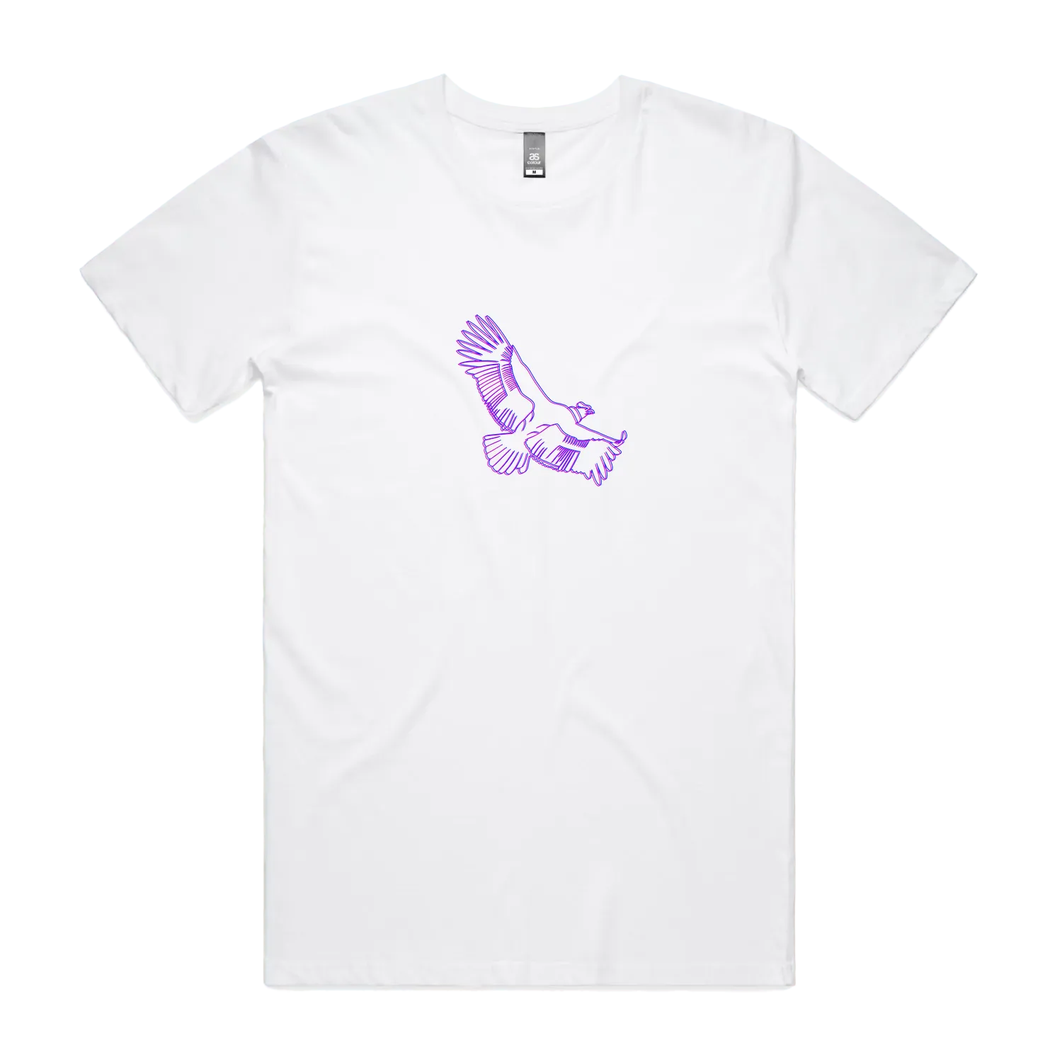 White front flat lay