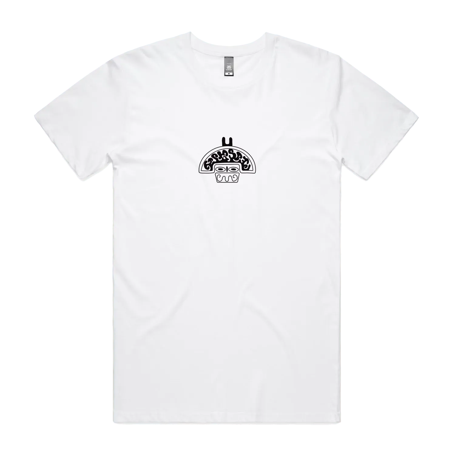 White front flat lay