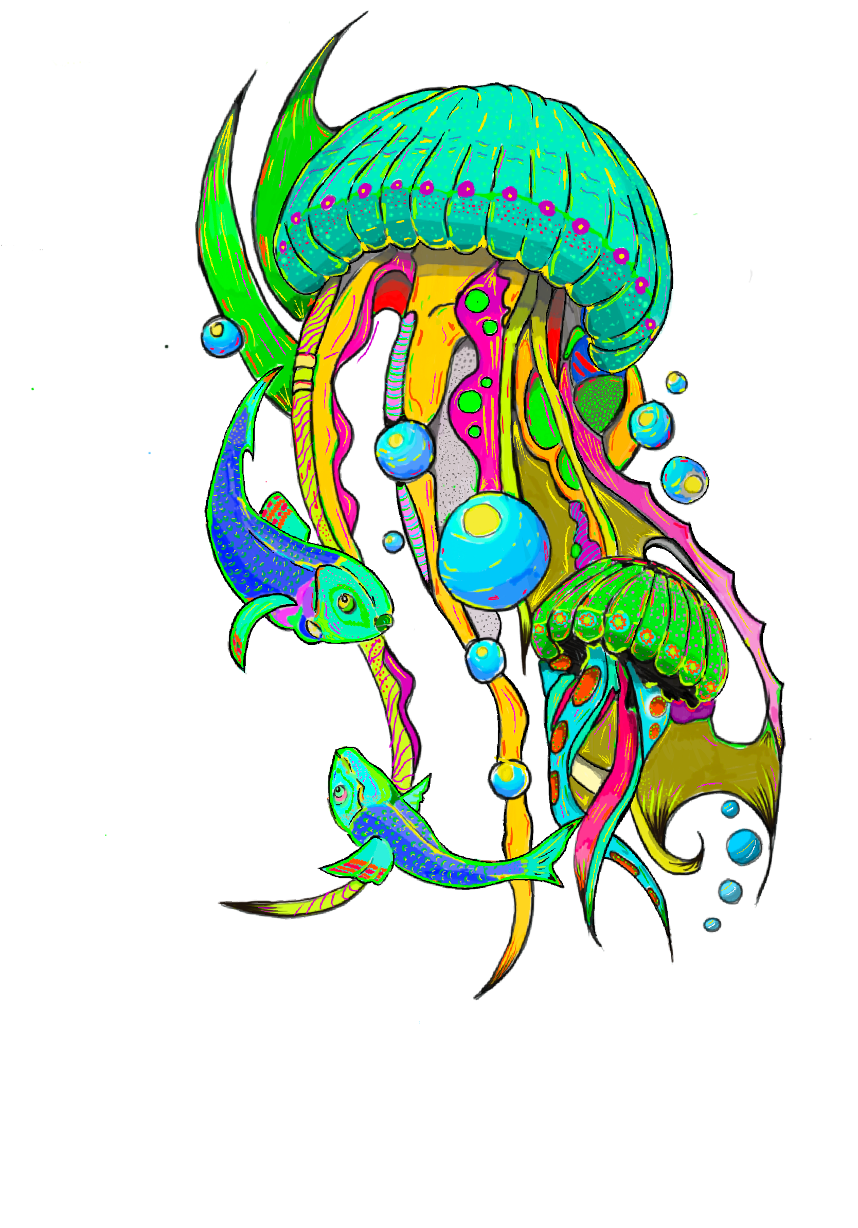 Altiplano Jellyfish design artwork