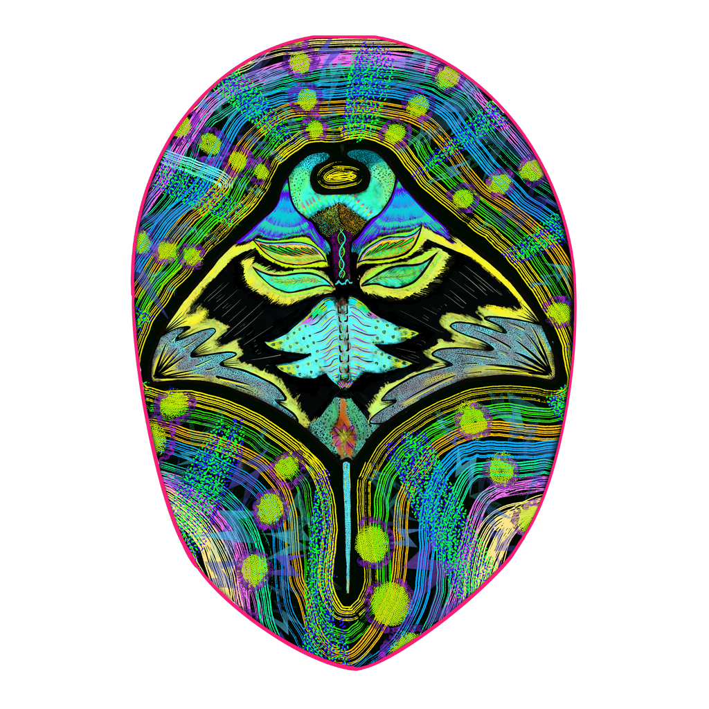 Altiplano Manta Ray design artwork