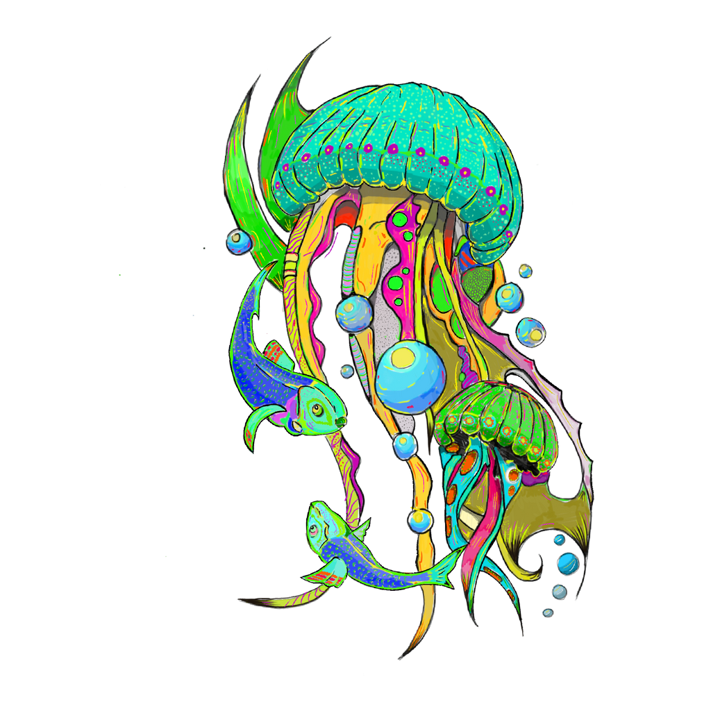 Altiplano Jellyfish design artwork